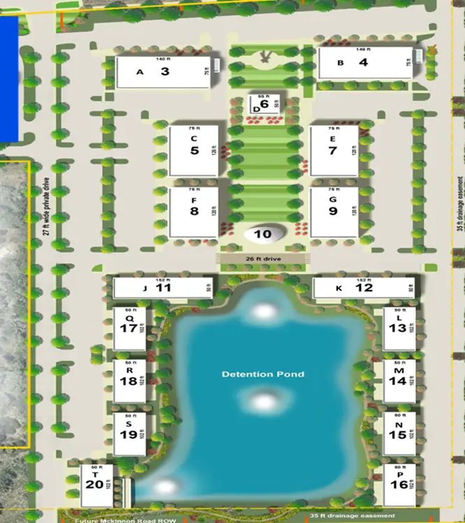 Fulshear Central office site plan
