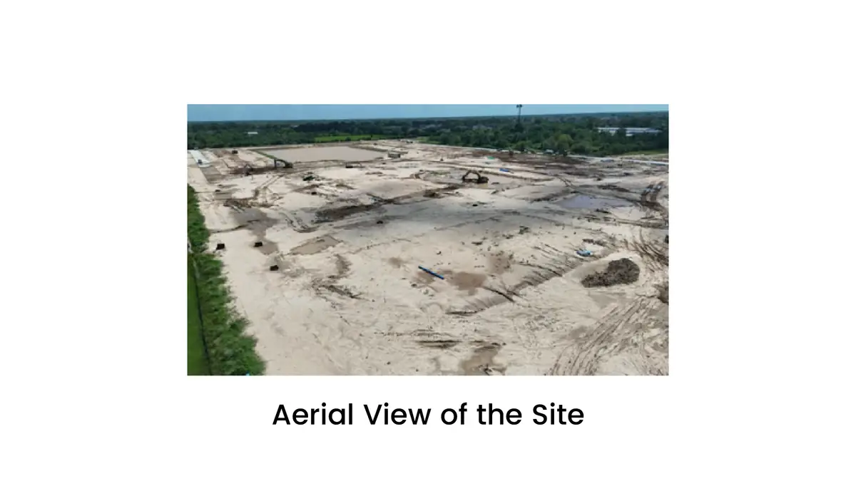 Construction progress photo