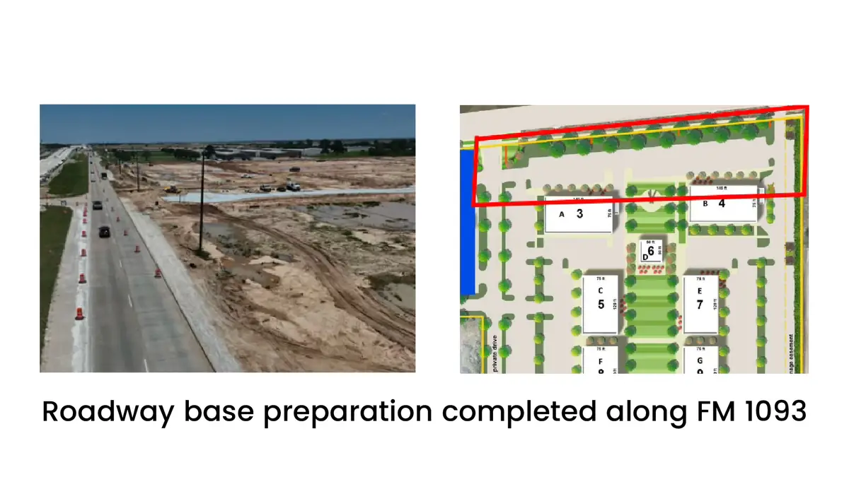Construction progress photo